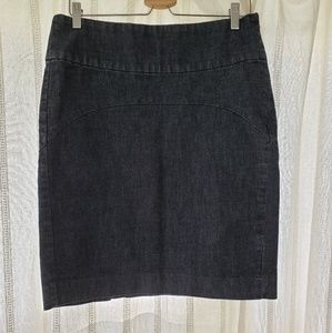 Gap denim skirt.